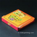Boîte à pizza emballage imprimé personnalisé à vendre